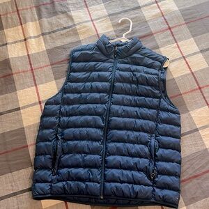 Navy blue vest